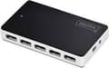 Miniatyrbild 5 av 5: Digitus DA-70229 10 portar USB 2.0 hubb Svart,Silver