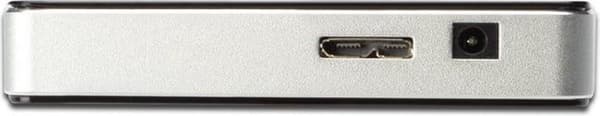 Digitus DA-70231 4 porte USB 3.2 Gen 1 hub Sort, Sølv
