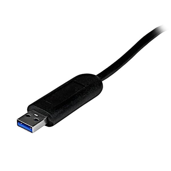 StarTech 4-ports bärbar SuperSpeed USB 3.0 Hub med integrerad kabel