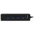 Miniatyrbild 2 av 4: StarTech 4-ports bärbar SuperSpeed ​​​​USB 3.0 Hub med integrerad kabel