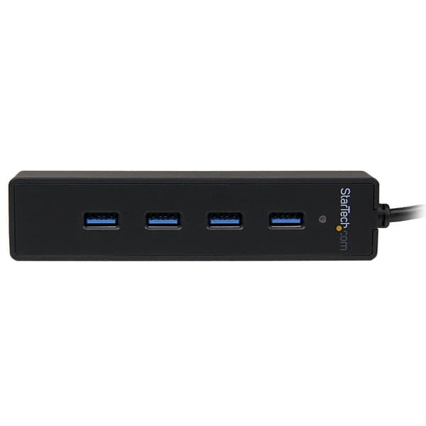 StarTech 4-ports bärbar SuperSpeed ​​​​USB 3.0 Hub med integrerad kabel