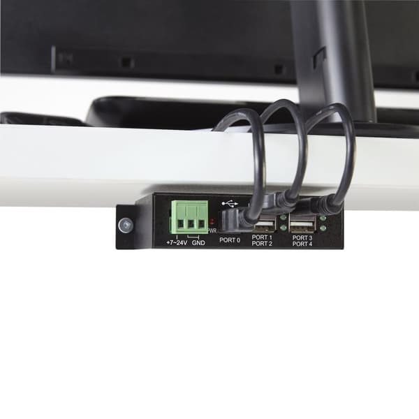 StarTech Monterbar 4-ports robust industriell USB-hubb