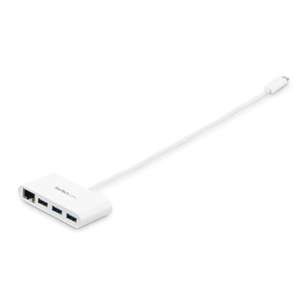 StarTech - Keskitin - 3x SuperSpeed USB 3.0 + 1x 10/100/1000