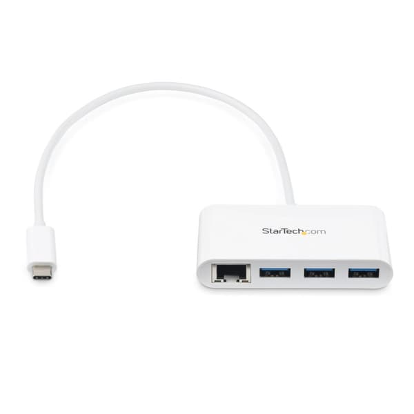 StarTech - Keskitin - 3x SuperSpeed USB 3.0 + 1x 10/100/1000