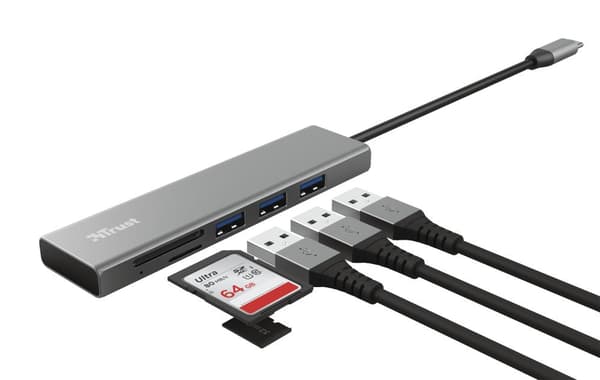 Luota Halyx USB-C -keskittimeen, kolmeen kaupunkiin ja kahteen kaupunkiin