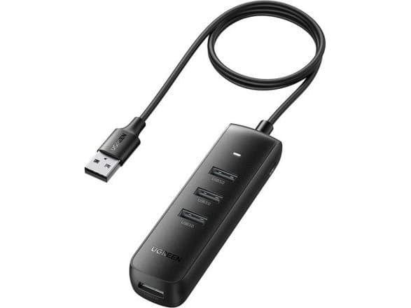 Ugreen - Hubb - 4 x SuperSpeed USB 3.0 - skrivbordsmodell
