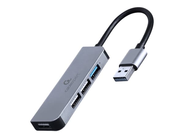 Cablexpert - Hubb - 4-port - 1 x USB 3.1 Gen 1 + 3 x USB 2.0 - skrivbordsmodell