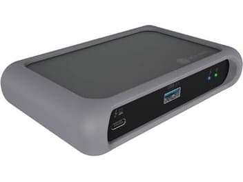 ICY BOX IB-HUB801-TB4 Thunderbolt 4 40000 Mbit/s Anthracite, Black