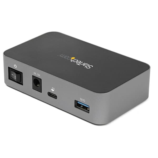 StarTech HB31C3A1CS 4-ports USB-C Hub (10 Gbps, 3x USB-A og 1x USB-C, 1m værtskabel, strømforsynet, med strømforsyning) - Hub - 1x USB-C + 3x USB 3.1