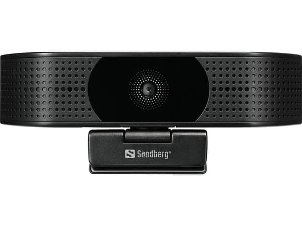 Sandberg 134-28 webbkamera 8,3 MP 3840 x 2160 pixlar USB 2.0 Svart