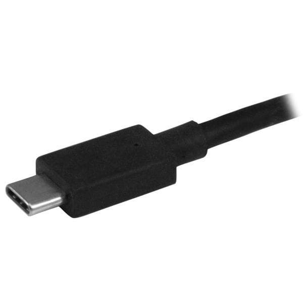StarTech.com USB-C-HDMI-monimonitorisovitin - Thunderbolt 3 -yhteensopiva - 2-porttinen MST-keskitin - Ulkoinen videosovitin - USB-C - HDMI - Musta