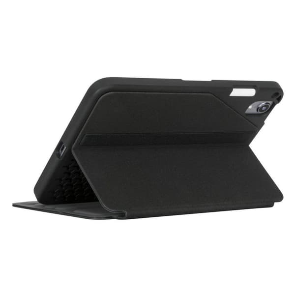Targus Click-In - Flip cover til tablet - sort - ekstremt tyndt design - til Apple iPad mini (6. generation)