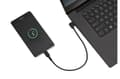 Miniatyrbild 6 av 8: Kensington Charge & Sync USB-C-kabel (5-pack) - USB-kabel - USB (M) vinklad till USB-C (M) rak - USB 2.0 - 20 V - 3 A - 32,7 cm - svart (pack om 5)