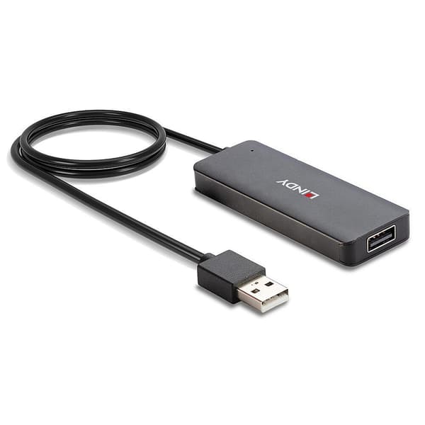 Lindy - Hub - 4 x USB2.0 - Desktop (42986)