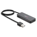 Miniatyrbillede 3 af 5: Lindy - Hub - 4 x USB2.0 - Desktop (42986)