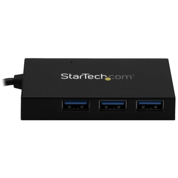 StarTech.com 4-ports USB 3.0 Hub - USB-A til 3x USB-A og 1x USB-C - USB Hub - Hub - 4 x SuperSpeed USB 3.0 - Desktop