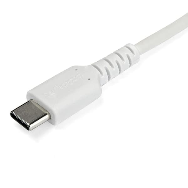 StarTech.com StarTech.com 1 m / 3,3 jalkaa USB C -kaapeli - Valkoinen - Aramidikuitu - USB-kaapeli - USB-C (M) suoraan USB-C (M) suoraan - Thunderbolt