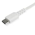 Pikkukuva 2 / 5: StarTech.com StarTech.com 1 m / 3,3 jalkaa USB C -kaapeli - Valkoinen - Aramidikuitu - USB-kaapeli - USB-C (M) suoraan USB-C (M) suoraan - Thunderbolt