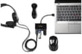 Miniatyrbild 3 av 3: Kensington USB 2.0 Hub med 4 portar - USB-tillbehör