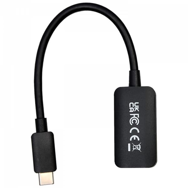 V7 - Videoadapter - USB-C han til HDMI hun - tredobbelt isolering - sort - 4K 60 Hz understøttelse