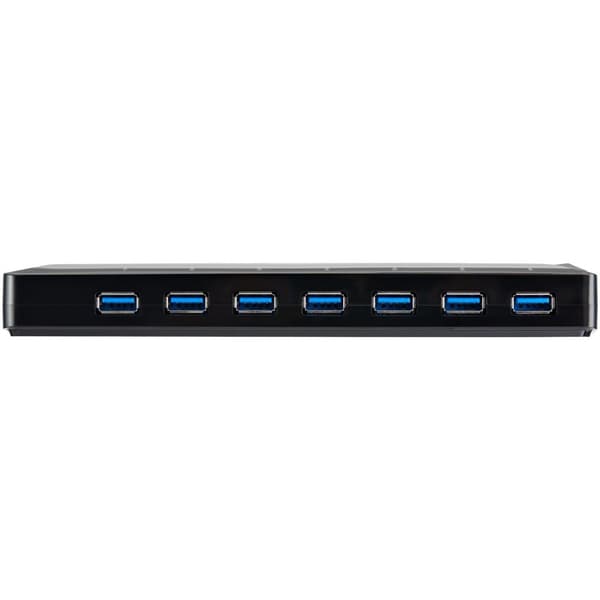 7-PT USB 3.0 HUB + 2X 2.4A LADDNINGSPORTAR