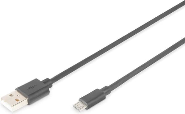 ASSMANN Electronic - USB 2.0 A Uros USB 2.0 Micro Male - 1 m