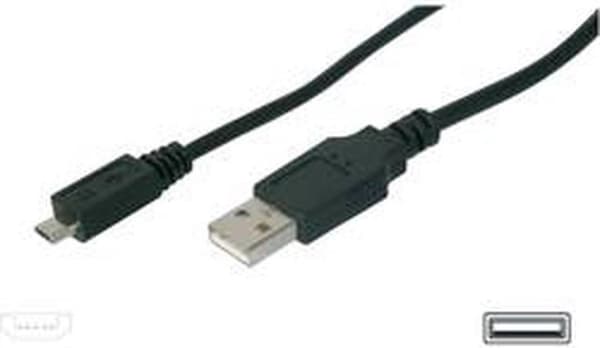 ASSMANN Electronic - USB 2.0 A Uros USB 2.0 Micro Male - 1 m