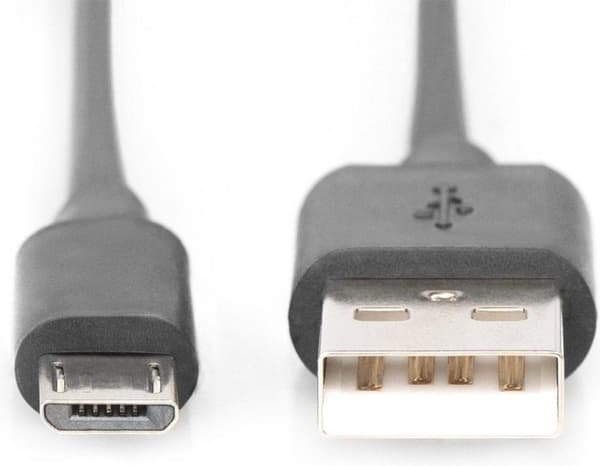 ASSMANN Electronic - USB 2.0 A Uros USB 2.0 Micro Male - 1 m
