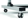 Miniatyrbillede 4 af 6: LogiLink BP0070 kompakt og rullebar stående computerarbejdsstation sølv/sort