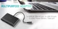 Miniatyrbild 6 av 6: I-TEC USB-C HDMI och USB-adapter med strömförsörjning, 1xHDMI 4K, 2xUSB 3.0-port, 1xUSB-C Power Delivery/Dataport kompatibel med TB 3 (C31DTPDHDMI)