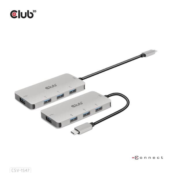 Club 3D CSV-1547 - Hub - 4 x USB 3.1 Gen 2 - Desktop (CSV-1547)