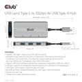 Miniatyrbillede 8 af 11: Club 3D CSV-1547 - Hub - 4 x USB 3.1 Gen 2 - Desktop (CSV-1547)