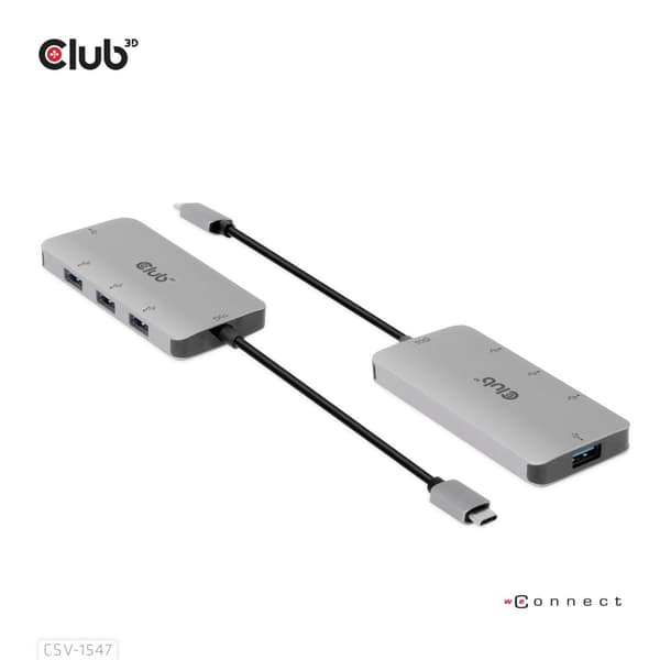 Club 3D CSV-1547 - Hub - 4 x USB 3.1 Gen 2 - Desktop (CSV-1547)