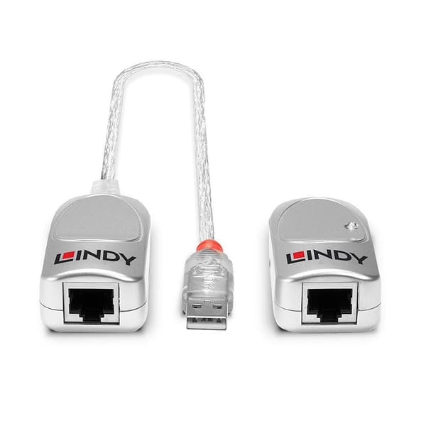 LINDY CAT5 USB-förlängare - USB-förlängning - USB - upp till 50 m (42805)