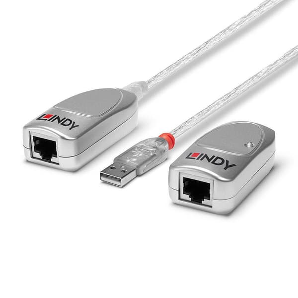 LINDY CAT5 USB-förlängare - USB-förlängning - USB - upp till 50 m (42805)