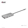Miniatyrbild 3 av 8: Club 3D USB Gen1 Type-C 9-i-1-hub - Dockningsstation - USB-C - VGA, HDMI - GigE