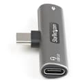 Miniatyrbillede 6 af 7: StarTech USB C-lyd- og opladningsadapter, USB-C-lydadapter med USB-C-lydhovedtelefon-/headset-port og 60W USB Type-C strømforsynings-gennemgangsoplade