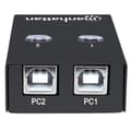 Miniatyrbild 3 av 6: Manhattan 2-Port USB 2.0 Switcher (För att dela en USB-enhet, växla via kortkommando) & AmazonBasics - USB-kabel, USB A hane till USB B hane, USB 2.0,