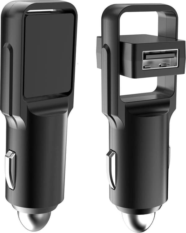 RealPower 219735 219735 USB-oplader Automatisk udgangsstrøm (maks.) 2400 mA 2 x USB