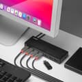 Pikkukuva 5 / 5: Lindy 43228 3.1 & Lataus 7 porttia 3.2 Gen 1 Hub (USB 3.0) Musta