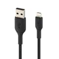 Miniatyrbild 4 av 4: Belkin Flätad iPhone Lightning till USB-kabel - 15cm - Svart