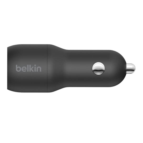 Belkin 2-ports billader - 2,4A - 24W - Sort