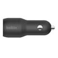 Miniatyrbillede 3 af 7: Belkin 2-ports billader - 2,4A - 24W - Sort