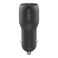 Miniatyrbillede 4 af 7: Belkin 2-ports billader - 2,4A - 24W - Sort
