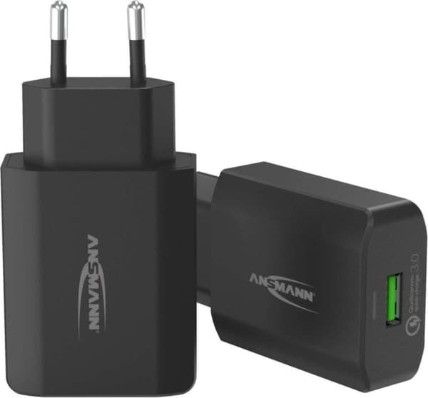 Ansmann Kotilaturi 130Q 1001-0099 USB-laturi Kotiin Lähtövirta (max.) 3000 mA 1 x USB 3.2 Gen 1 väylä A (USB 3.0)
