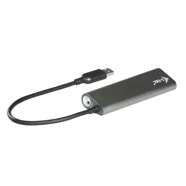 I-TEC USB 3.0 Metal Charging HUB 4 Port-port med extern strömadapter 4x USB-laddningsport. För surfplattor Notebooks Ultrabooks PC (U3HUB448)