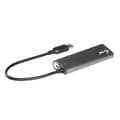 Miniatyrbild 3 av 7: I-TEC USB 3.0 Metal Charging HUB 4 Port-port med extern strömadapter 4x USB-laddningsport. För surfplattor Notebooks Ultrabooks PC (U3HUB448)