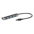 Miniatyrbild 2 av 7: I-TEC USB 3.0 Metal Charging HUB 4 Port-port med extern strömadapter 4x USB-laddningsport. För surfplattor Notebooks Ultrabooks PC (U3HUB448)
