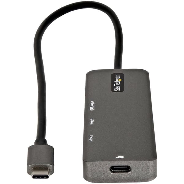 StarTech USB-C Multiport Adapter - USB-C til HDMI 2.0b 4K 60Hz (HDR10) - 100W Power Delivery Pass-Through - 4-Port USB 3.0 Hub - USB Type-C Mini Dock