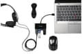 Miniatyrbild 3 av 5: Kensington USB 3.0 4-portshubb